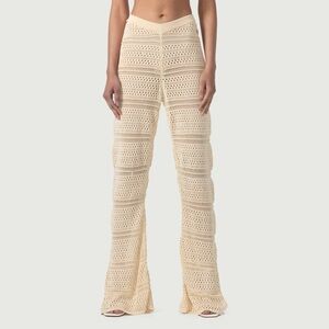HONOR‎ THE GIFT CROCHET GRE KNITTED PANTS S
NWT